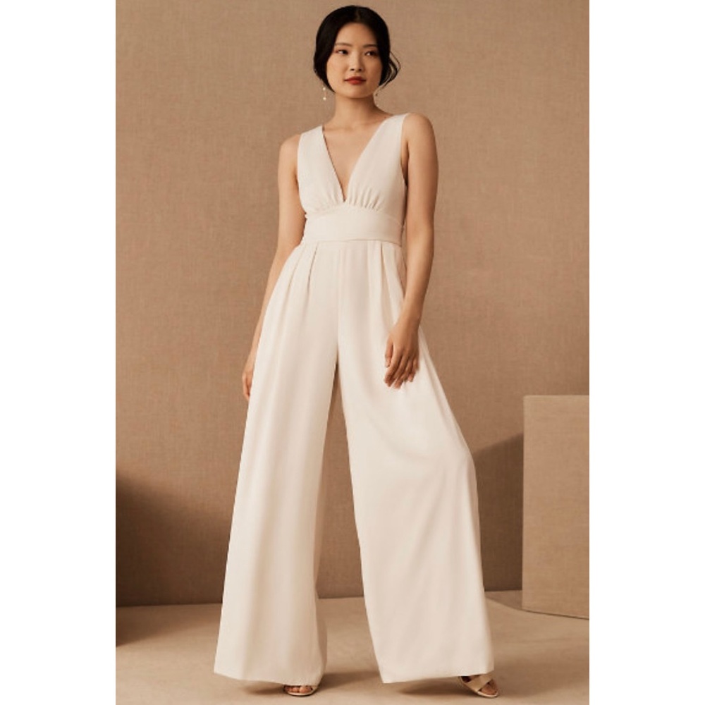 Sachin + Babi Cream Jumpsuit
